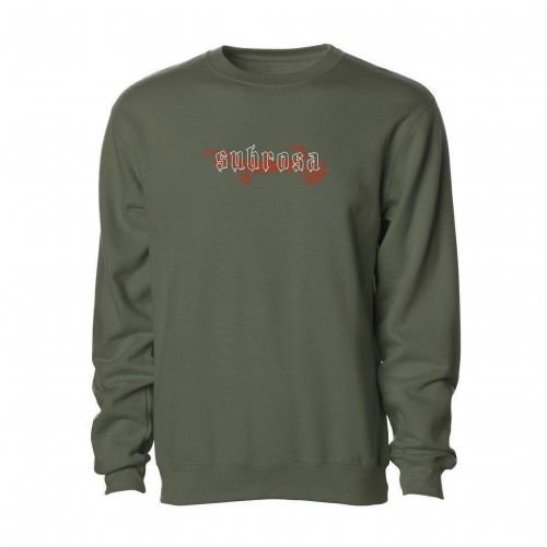 Світшот SUBROSA Knife Fight Crew Sweater Army Green M	